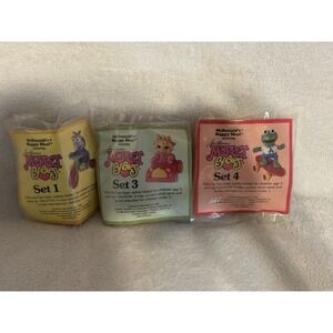 McDonalds 1986 Muppet Babies Happy Meal Numbers 1, 3, And 4
